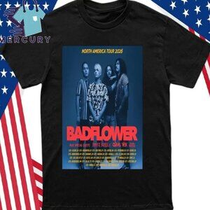 Badflower North America Tour 2026 Poster T Shirt